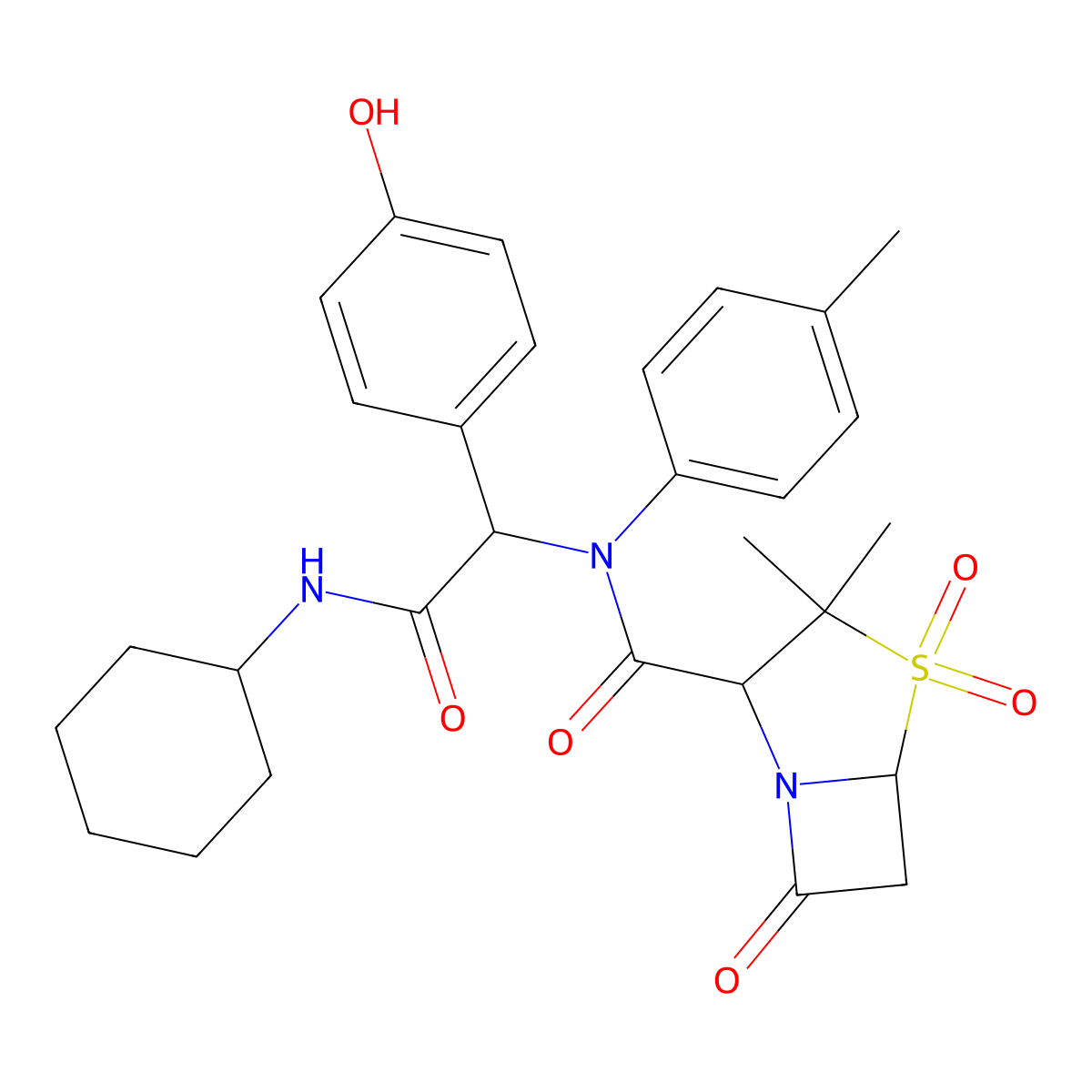 C29H35N3O6S molecular structure, CAS 1026779-70-3