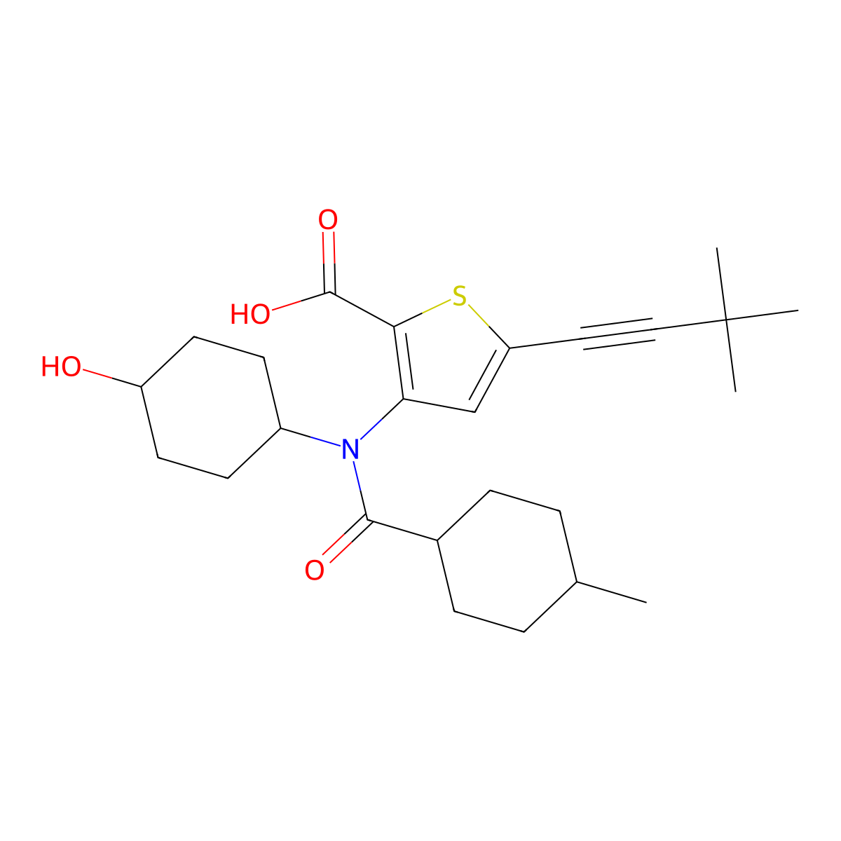 VX-222 molecular structure, CAS 1026785-59-0
