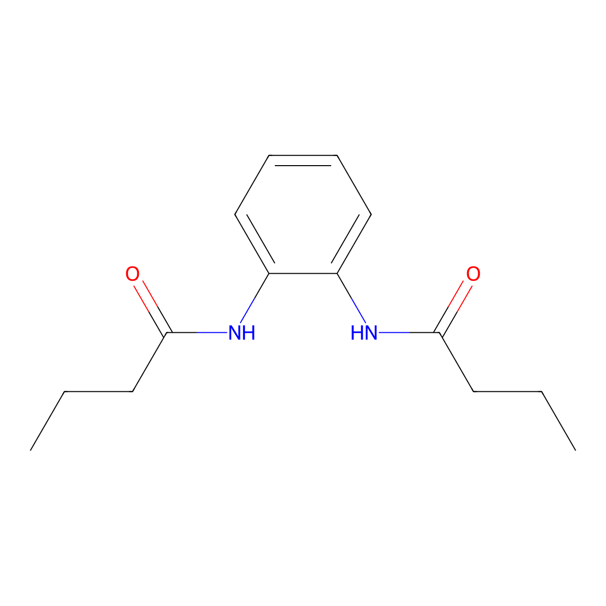 N-[2-(butanoylamino)phenyl]butanamide molecular structure, CAS 10268-77-6