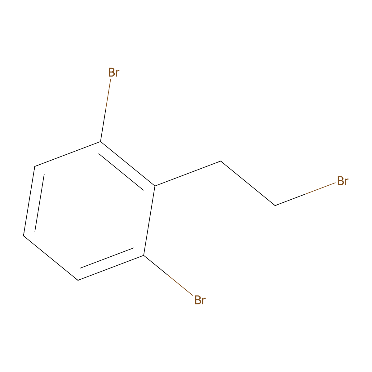 1,3-Dibromo-2-(2-bromoethyl)benzene molecular structure, CAS 1026805-11-7