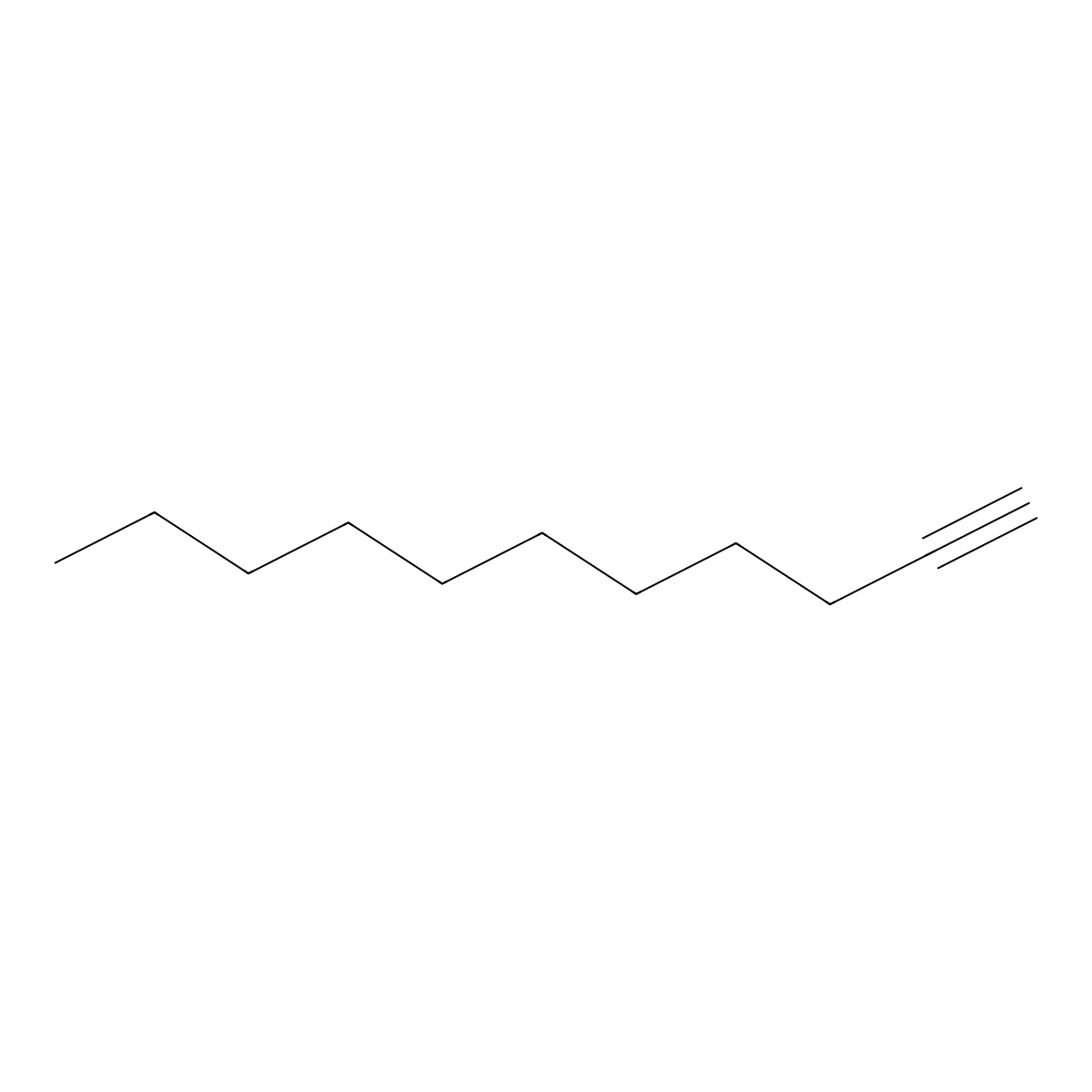1-Undecyne molecular structure, CAS 102681-76-5