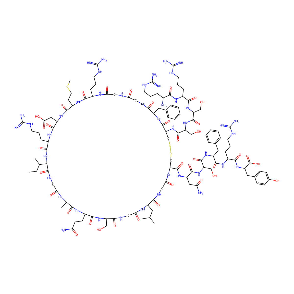 Atrial Natriuretic Factor (3-28) (human, bovine, porcine) molecular structure, CAS 102686-43-1