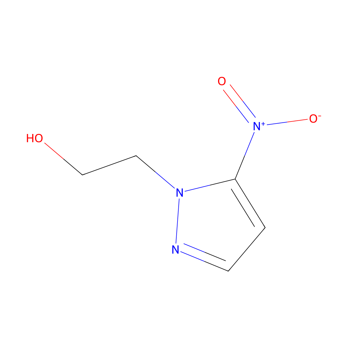 2-(5-nitro-1H-pyrazol-1-yl)ethan-1-ol molecular structure, CAS 1026867-48-0
