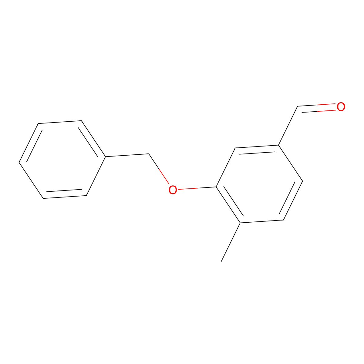 3-(Benzyloxy)-4-methylbenzaldehyde molecular structure, CAS 1026868-97-2