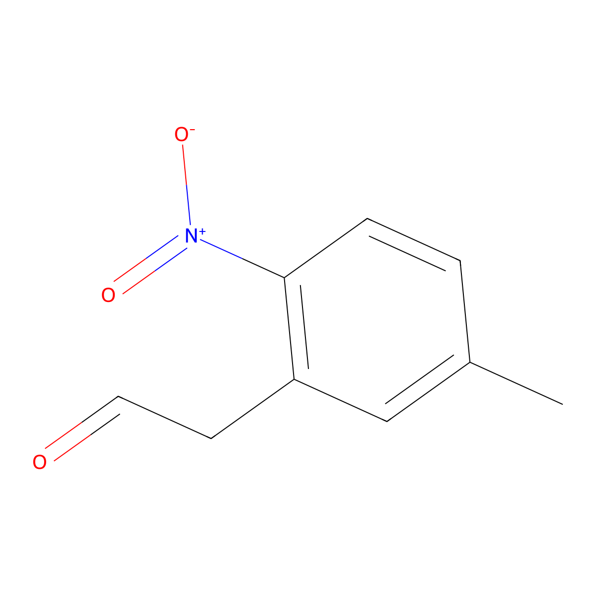 2-(5-Methyl-2-nitrophenyl)acetaldehyde molecular structure, CAS 1026931-49-6