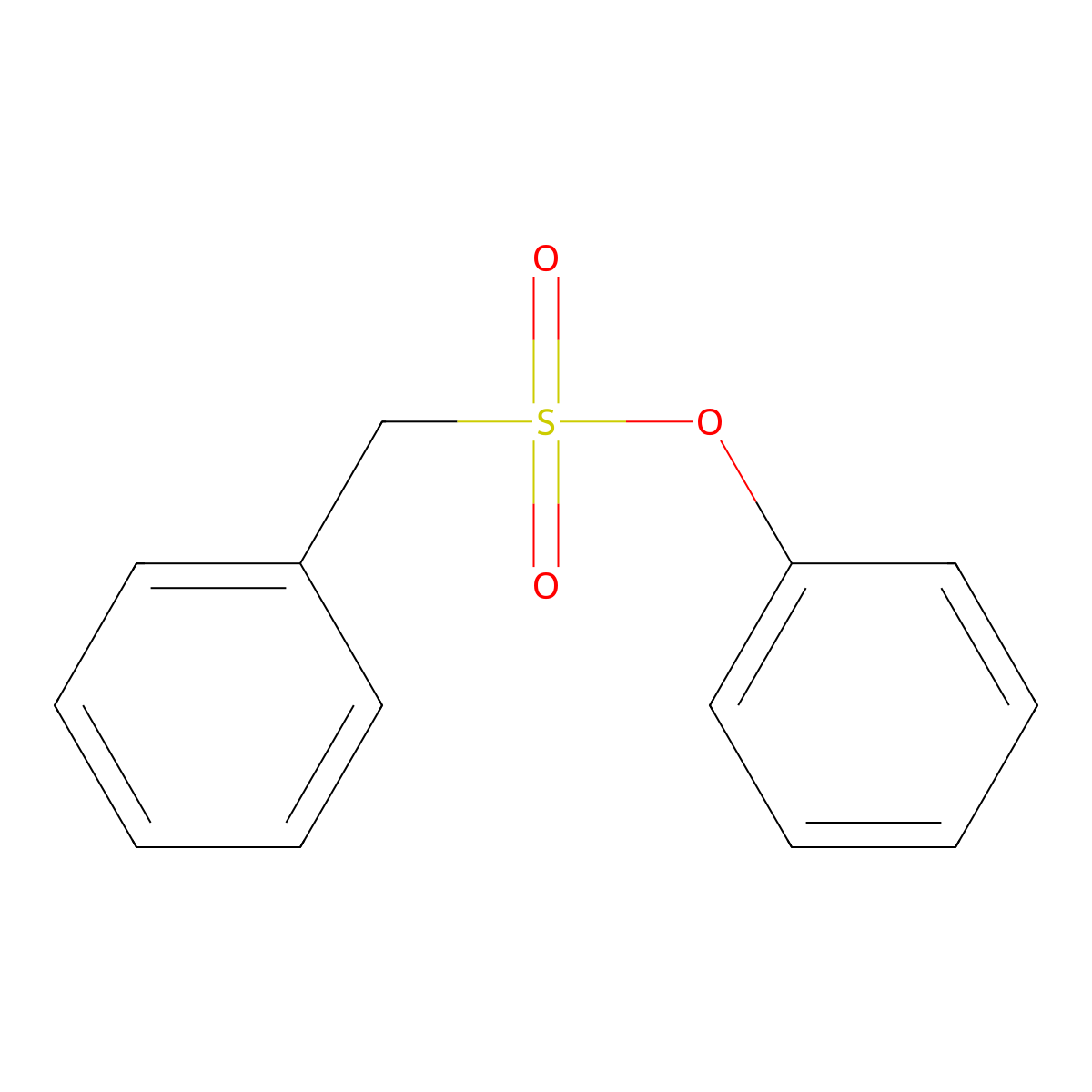 Phenyl phenylmethanesulfonate molecular structure, CAS 10271-81-5