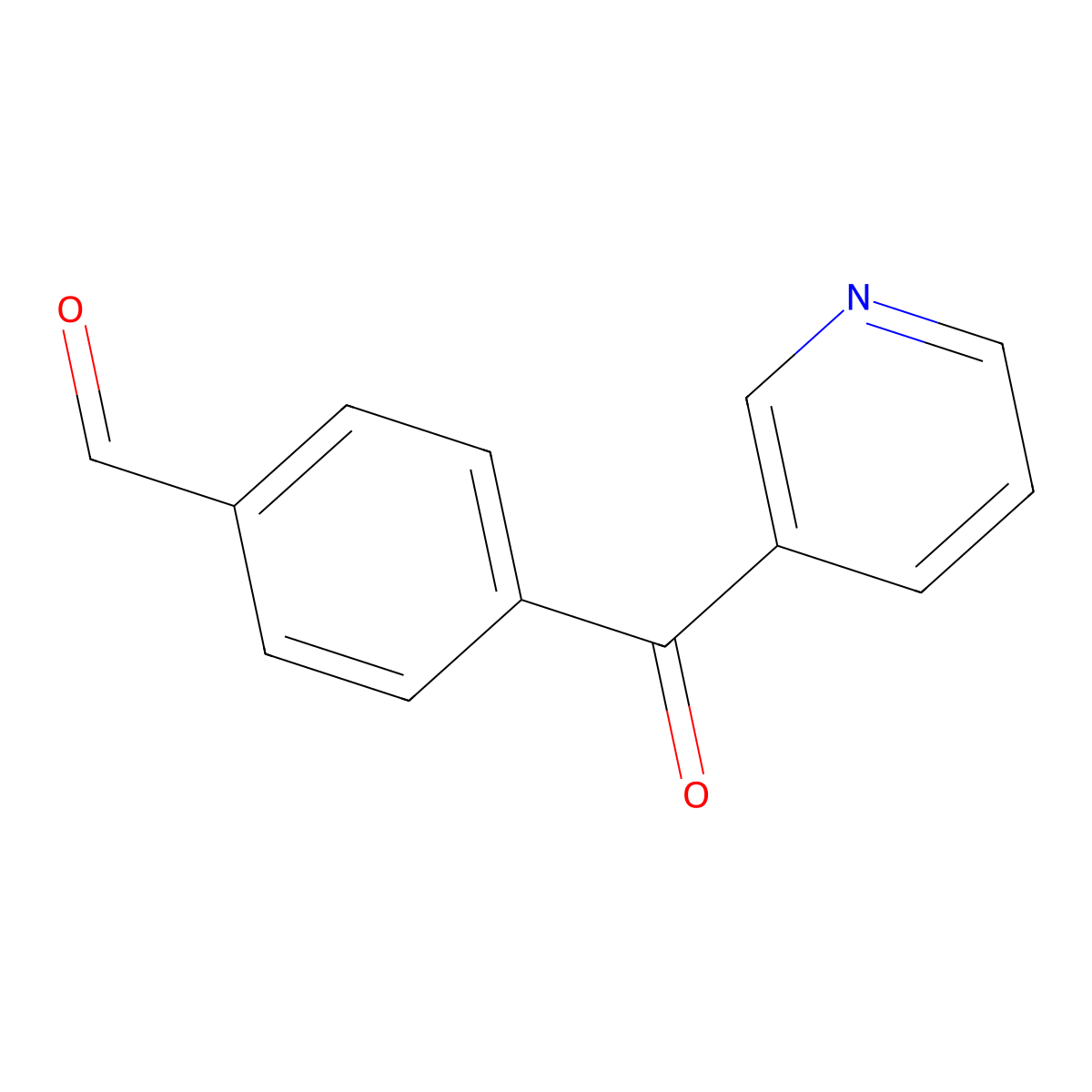 4-(3-Pyridinylcarbonyl)benzaldehyde molecular structure, CAS 1027174-52-2