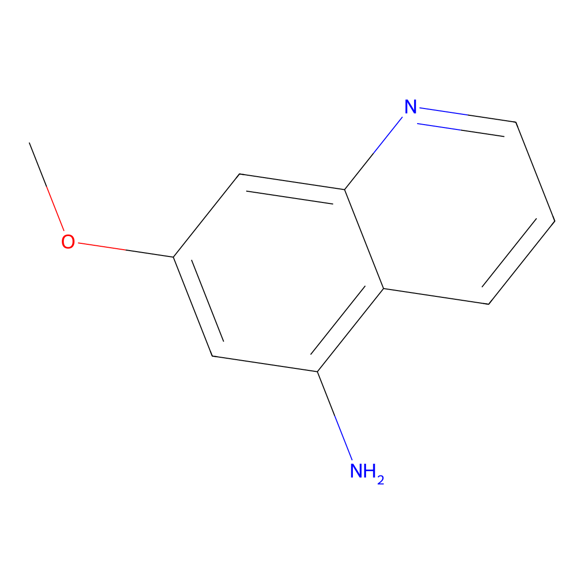 7-Methoxyquinolin-5-amine molecular structure, CAS 1027266-57-4