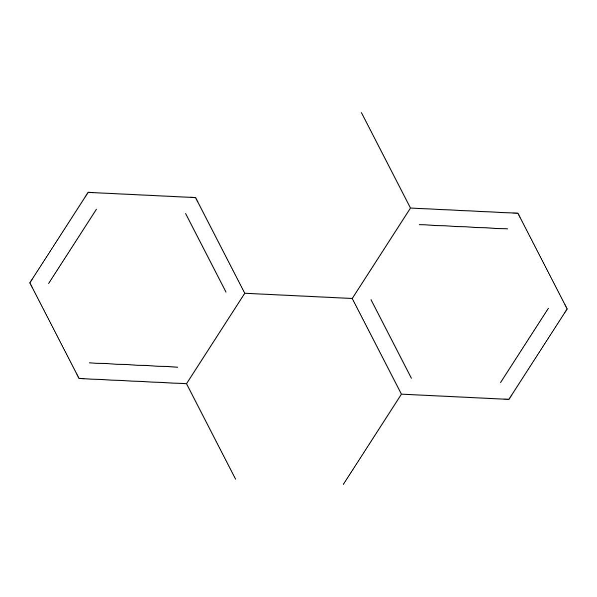 2,6,2'-Trimethyl-biphenyl molecular structure, CAS 10273-87-7