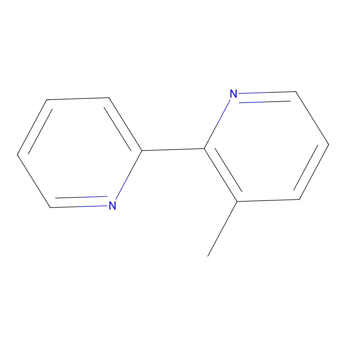 3-Methyl-2,2'-bipyridine molecular structure, CAS 10273-88-8