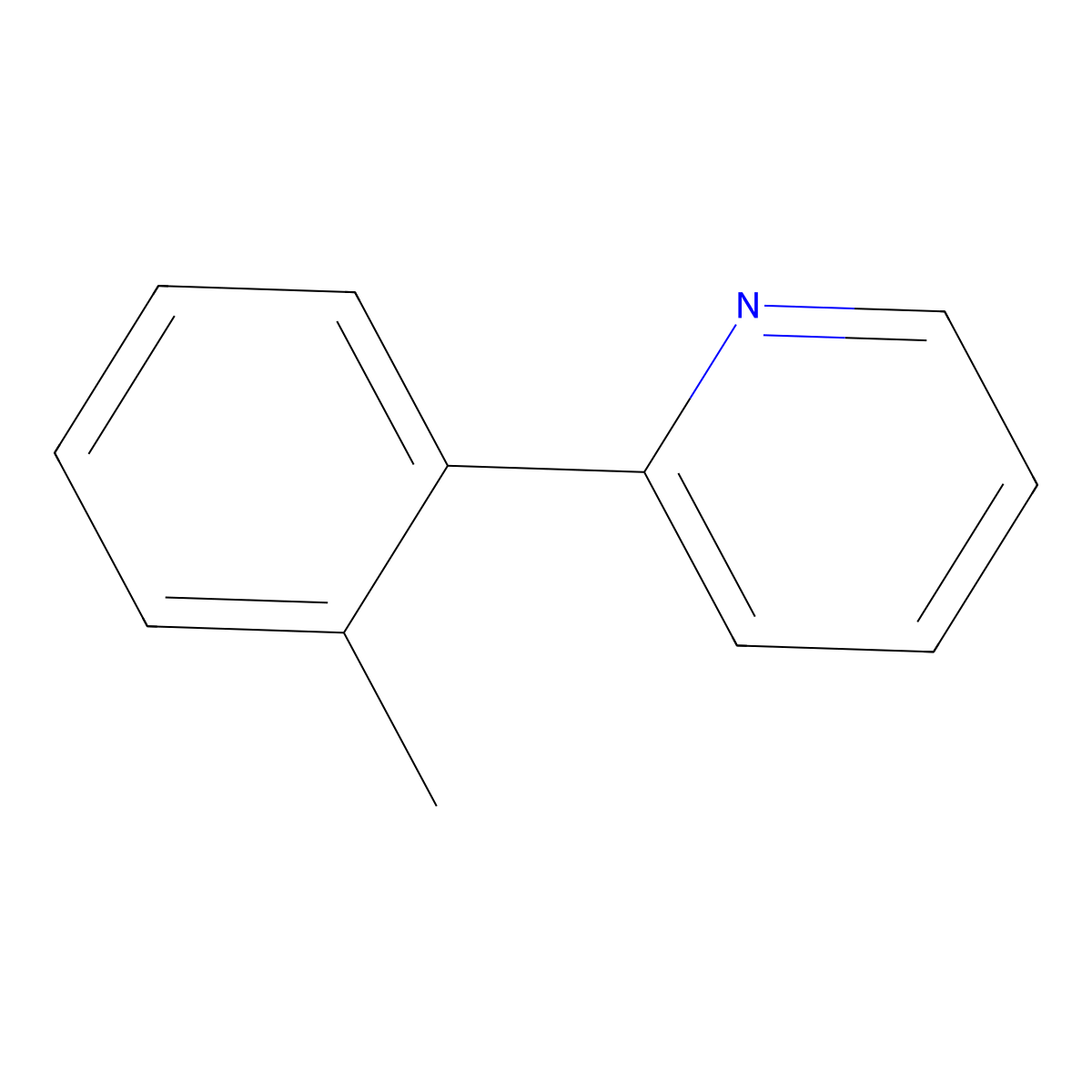 2-(o-Tolyl)pyridine molecular structure, CAS 10273-89-9