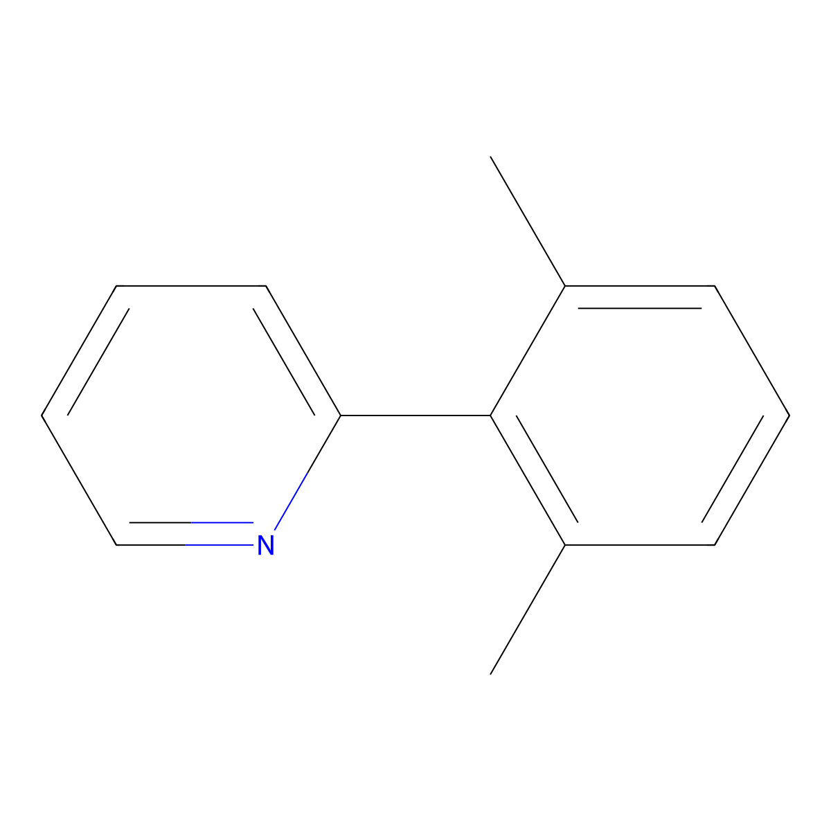2-(2,6-Dimethylphenyl)pyridine molecular structure, CAS 10273-91-3