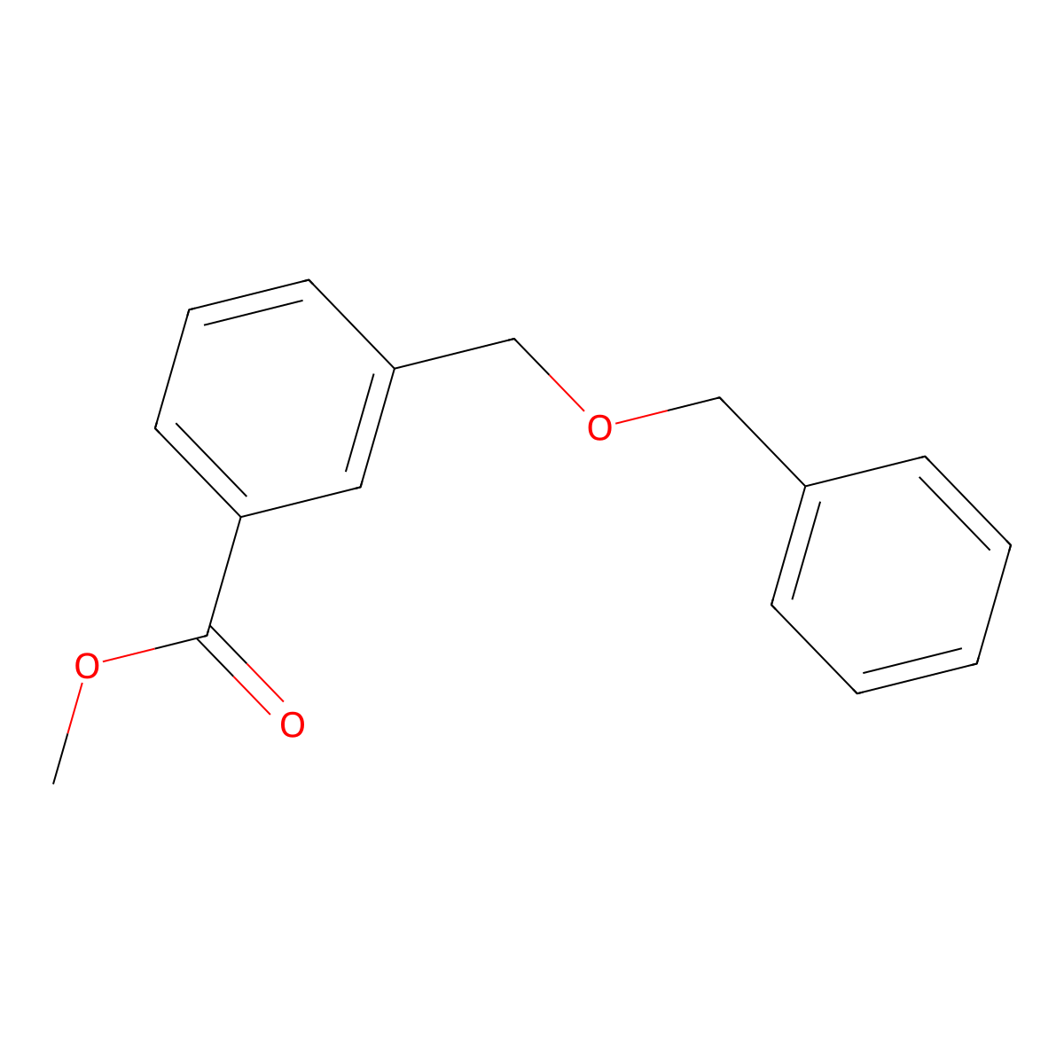 Methyl 3-[(phenylmethoxy)methyl]benzoate molecular structure, CAS 1027334-74-2