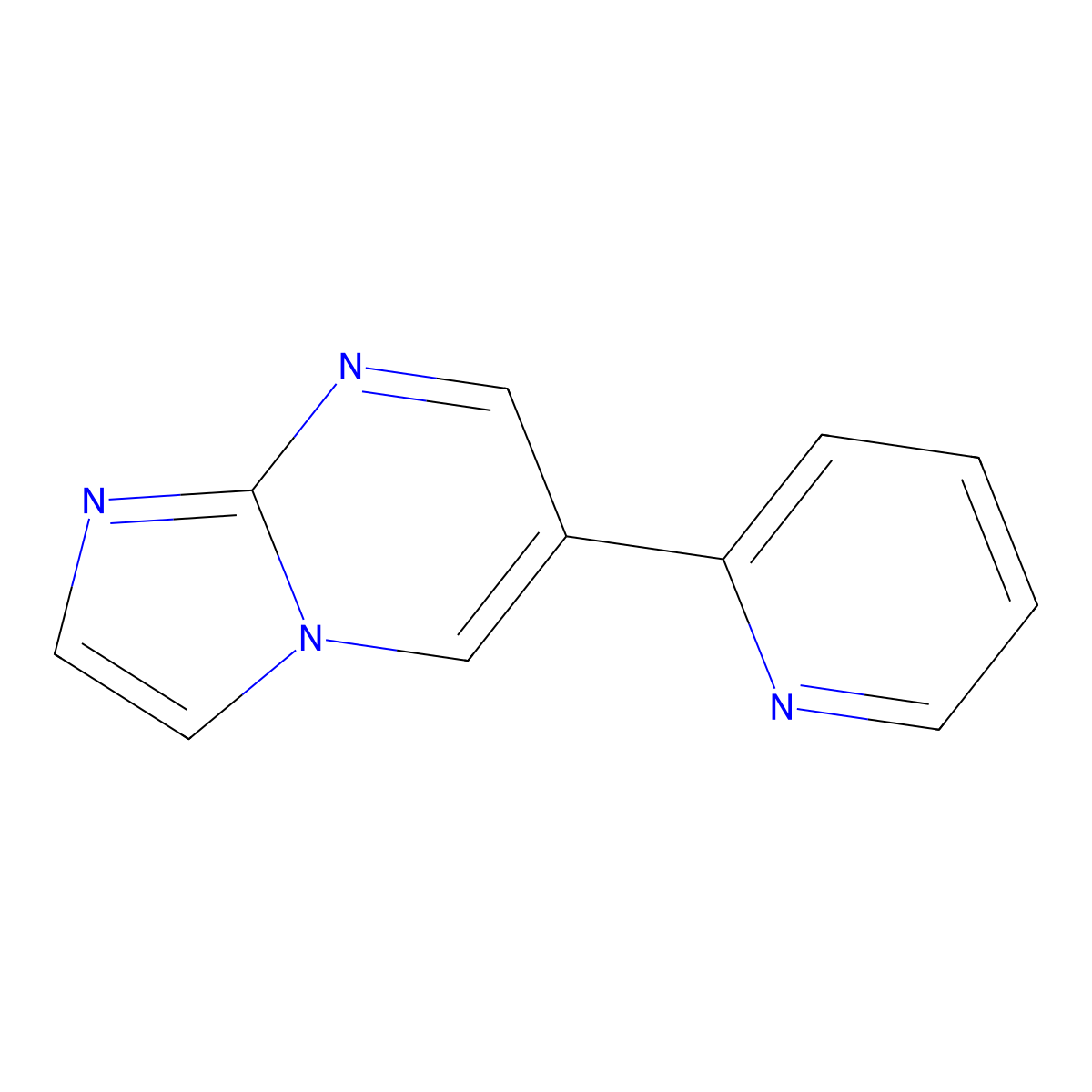 6-(Pyridin-2-yl)imidazo[1,2-a]pyrimidine molecular structure, CAS 1027511-31-4
