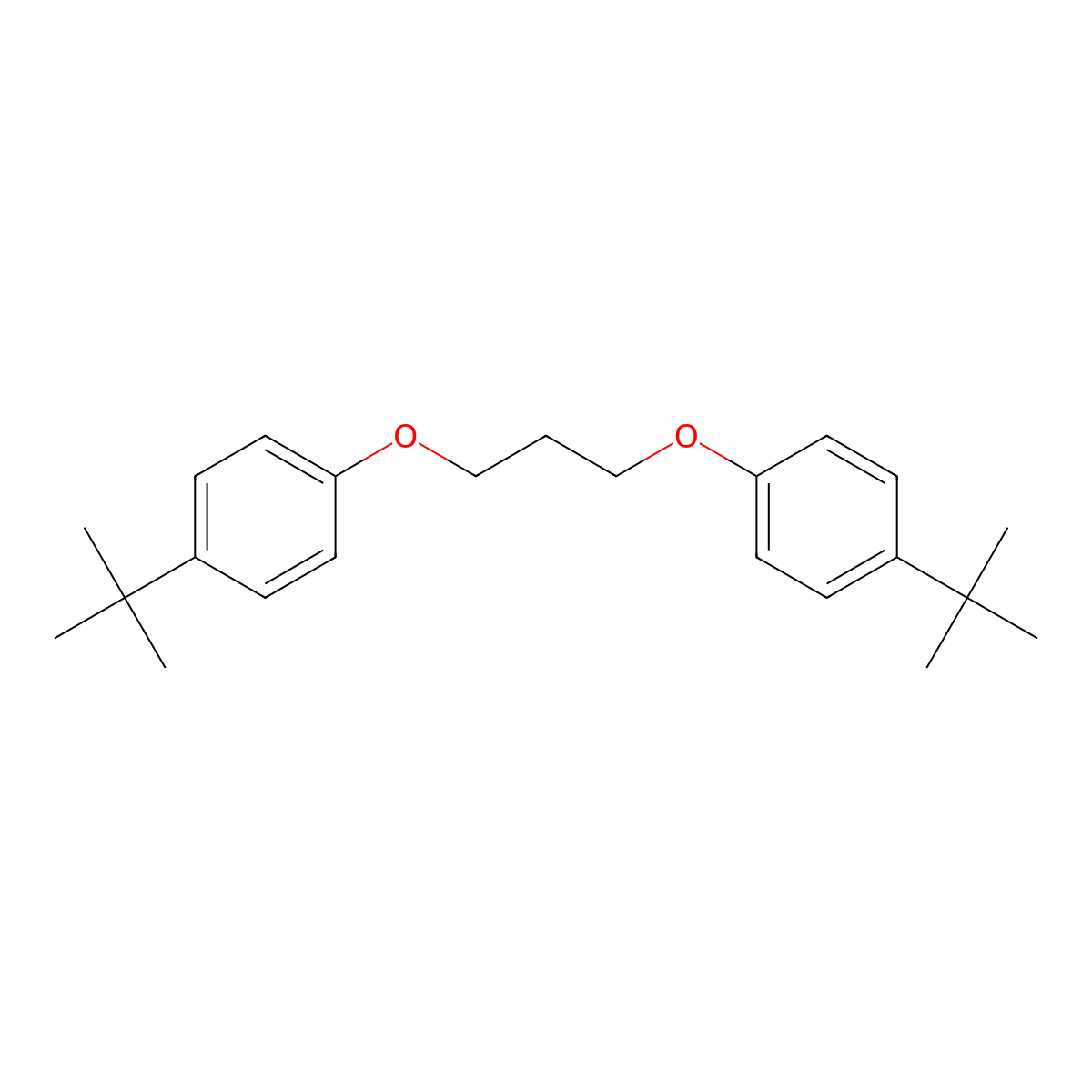 1,3-Bis(4-(tert-butyl)phenoxy)propane molecular structure, CAS 102756-13-8