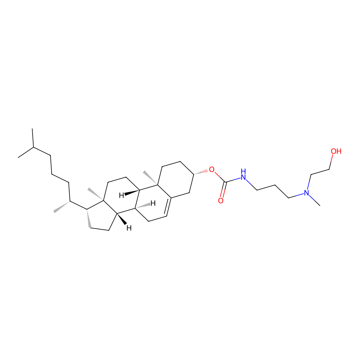 MHAPC-Chol molecular structure, CAS 1027801-74-6