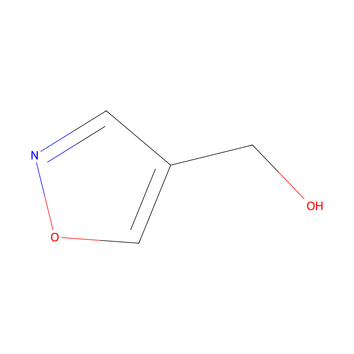 (1,2-Oxazol-4-yl)methanol molecular structure, CAS 102790-36-3