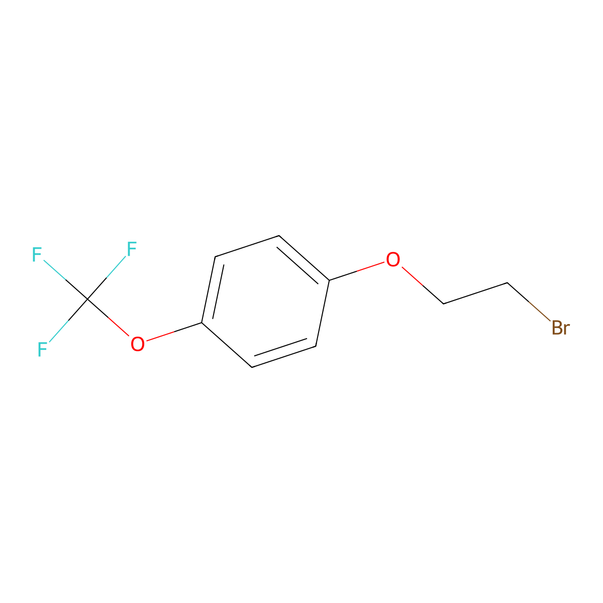 1-(2-Bromoethoxy)-4-(trifluoromethoxy)benzene molecular structure, CAS 102793-81-7