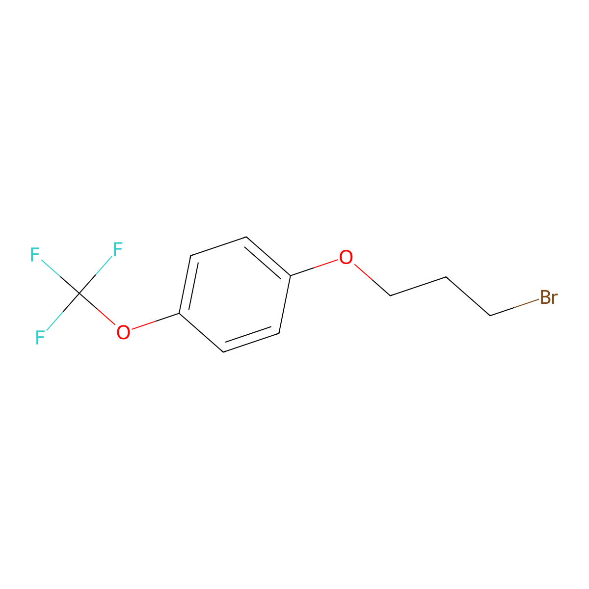 1-(3-Bromopropoxy)-4-(trifluoromethoxy)benzene molecular structure, CAS 102793-82-8