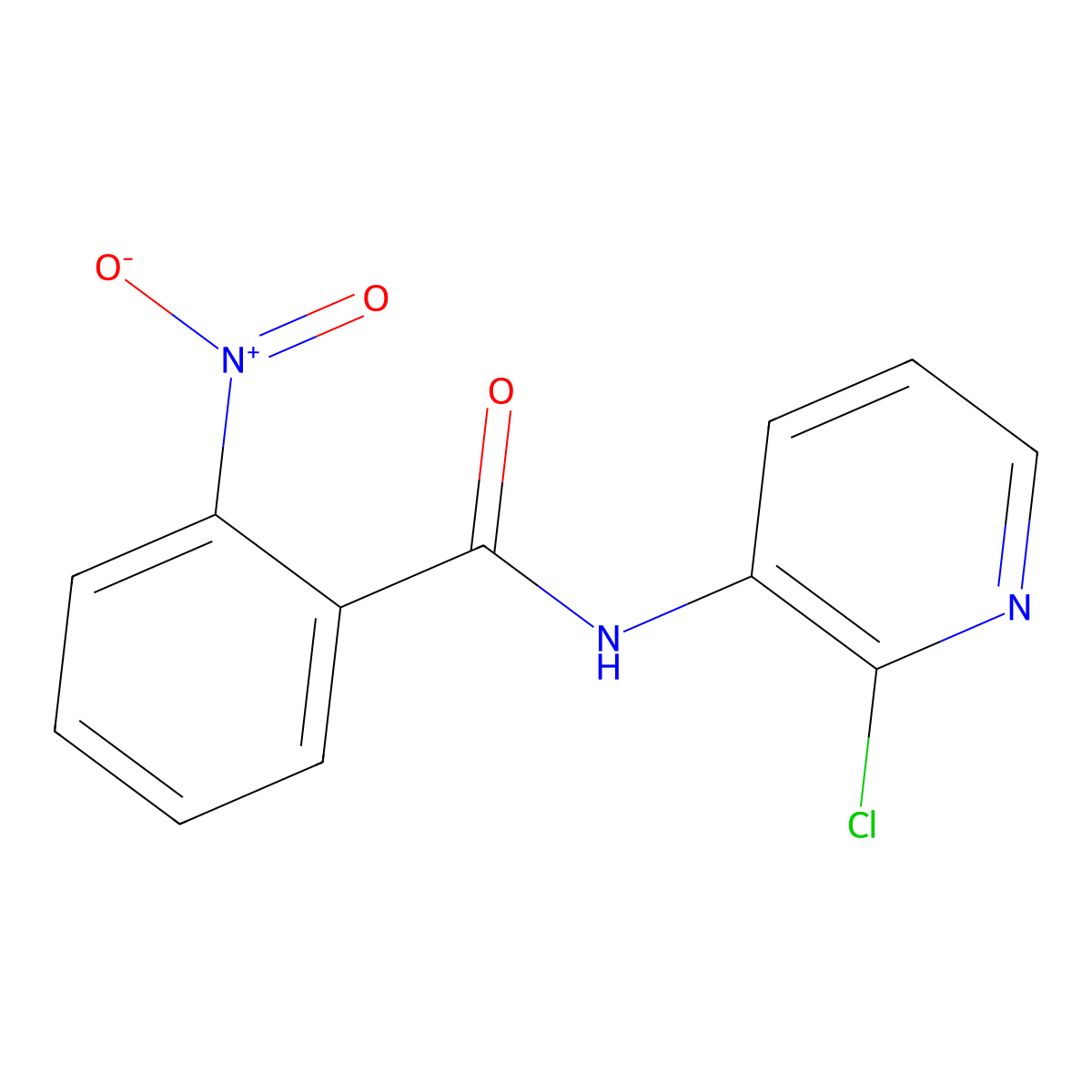 n-(2-Chloropyridin-3-yl)-2-nitrobenzamide molecular structure, CAS 1028-86-0