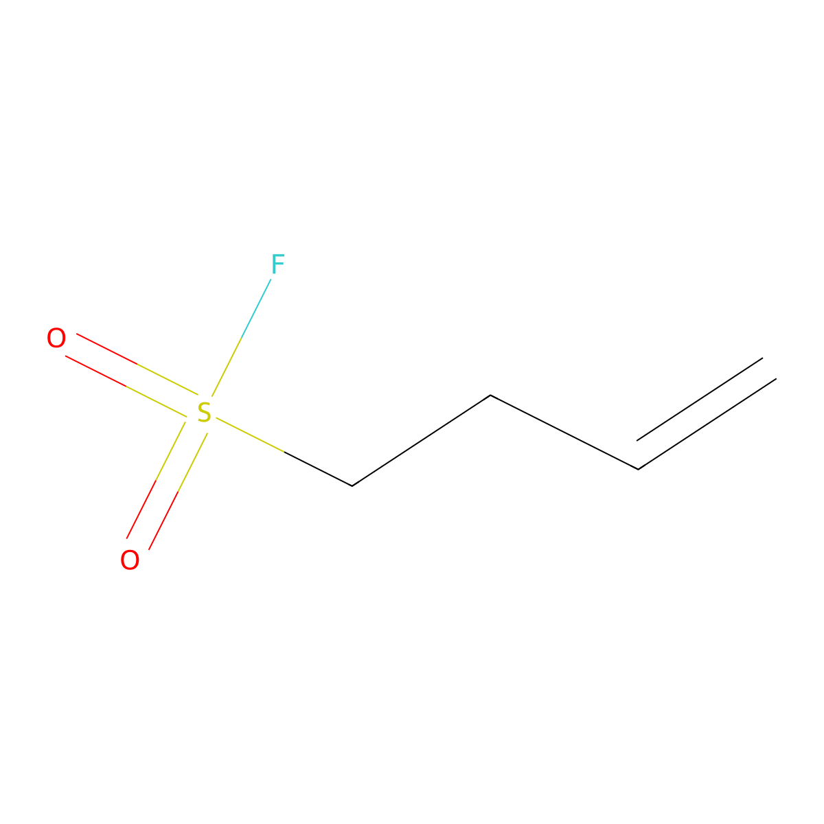 But-3-ene-1-sulfonyl fluoride molecular structure, CAS 1028173-01-4