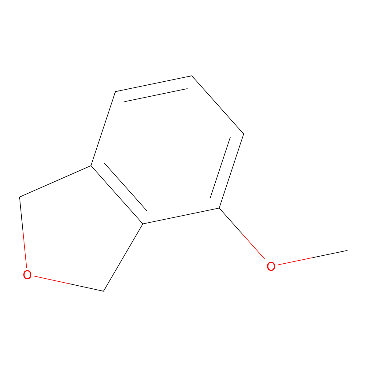1,3-Dihydro-4-methoxyisobenzofuran molecular structure, CAS 1028202-56-3