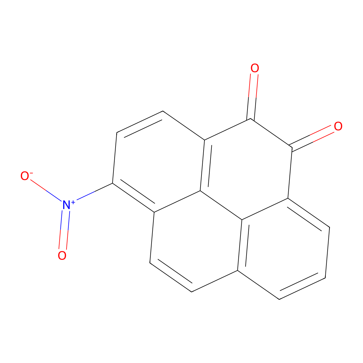 1-Nitropyrene-4,5-quinone molecular structure, CAS 102822-04-8