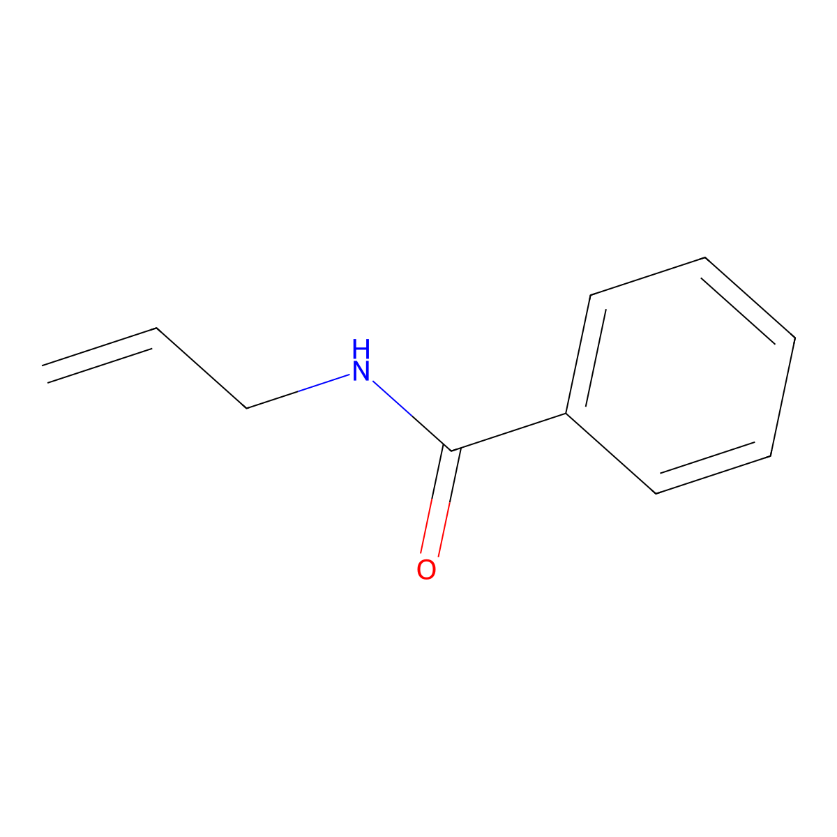 N-Allylbenzamide molecular structure, CAS 10283-95-1
