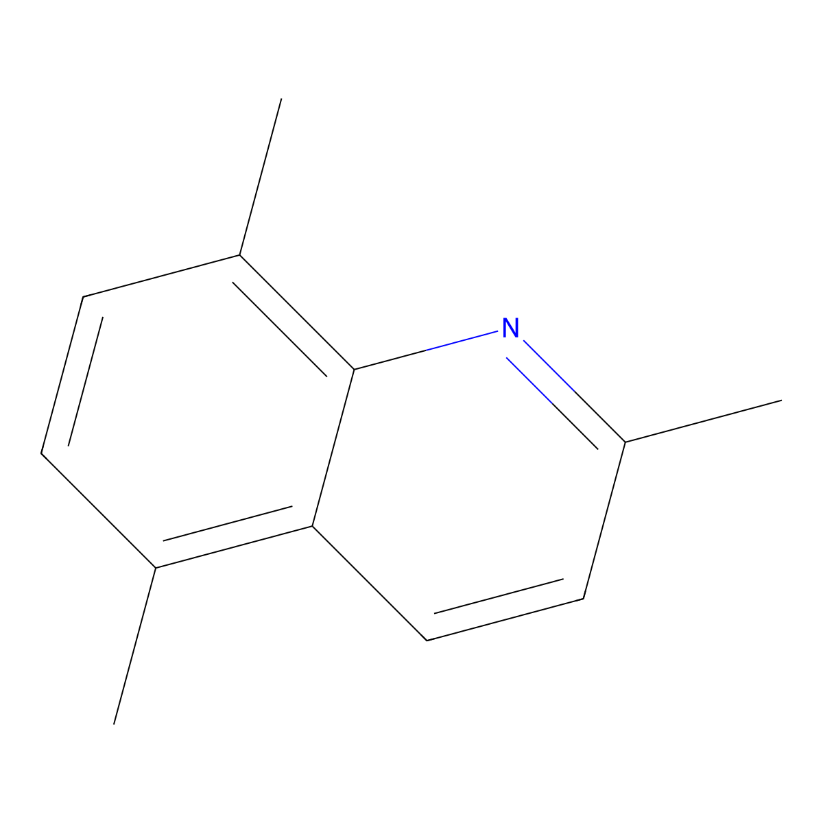 2,5,8-Trimethylquinoline molecular structure, CAS 102871-69-2