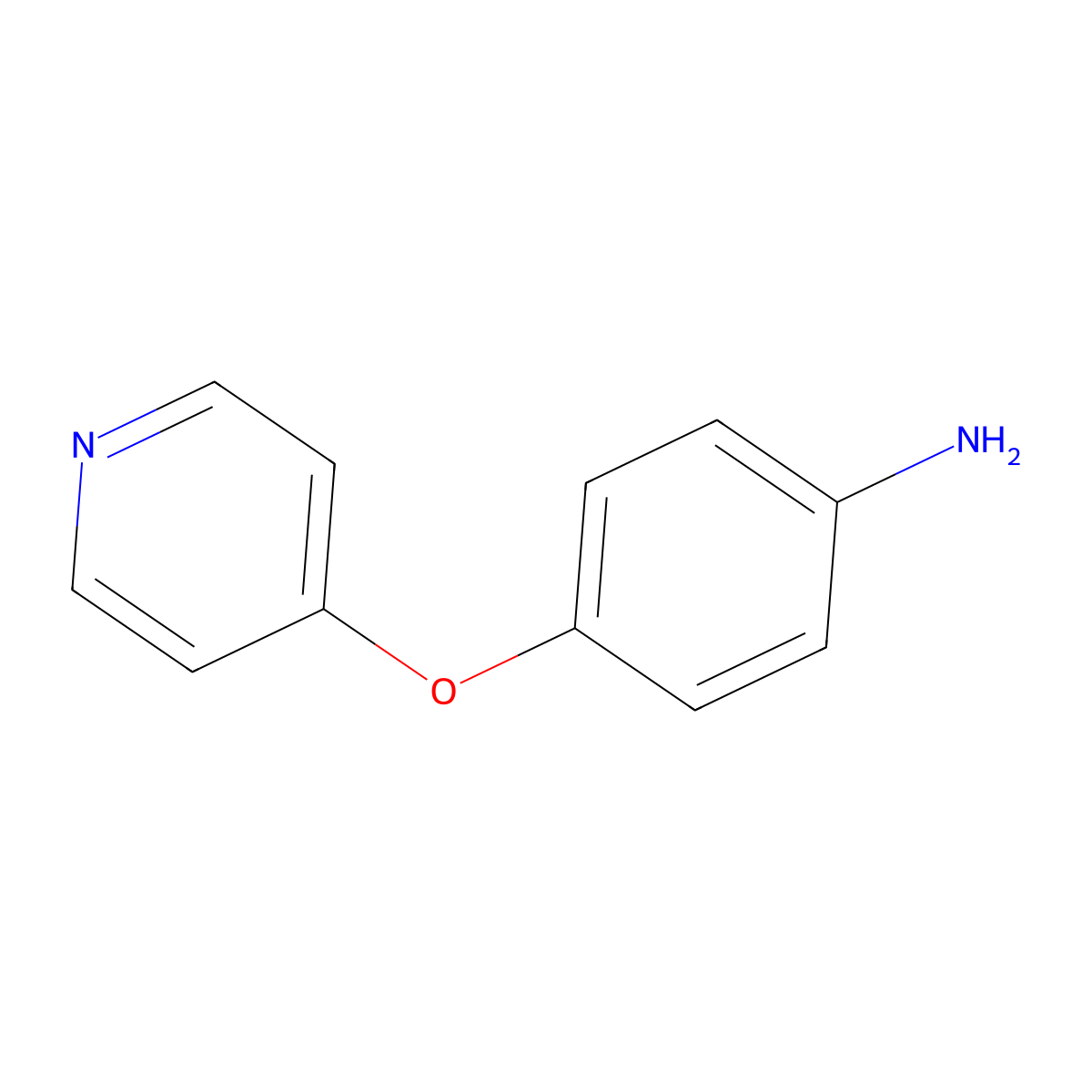 4-(Pyridin-4-yloxy)aniline molecular structure, CAS 102877-78-1