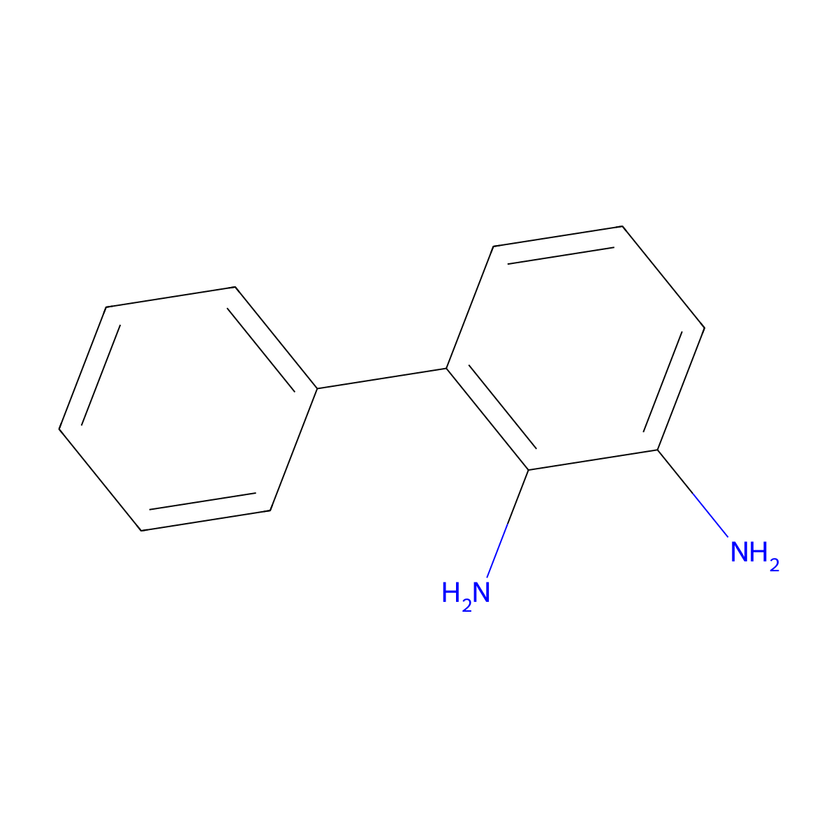 [1,1'-Biphenyl]-2,3-diamine molecular structure, CAS 102877-92-9