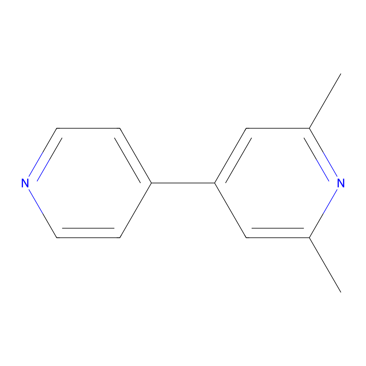 2,6-Dimethyl-4,4'-bipyridine molecular structure, CAS 102877-93-0