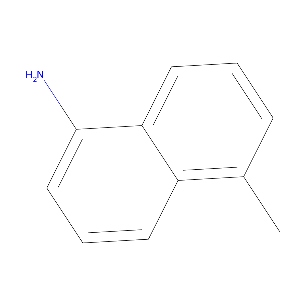 5-Methylnaphthalen-1-amine molecular structure, CAS 102878-61-5