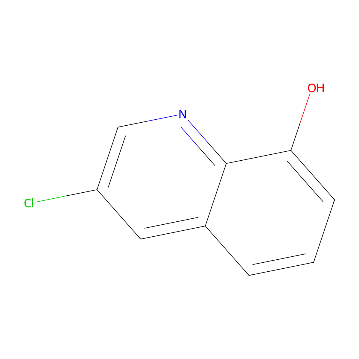 3-Chloroquinolin-8-ol molecular structure, CAS 102878-83-1