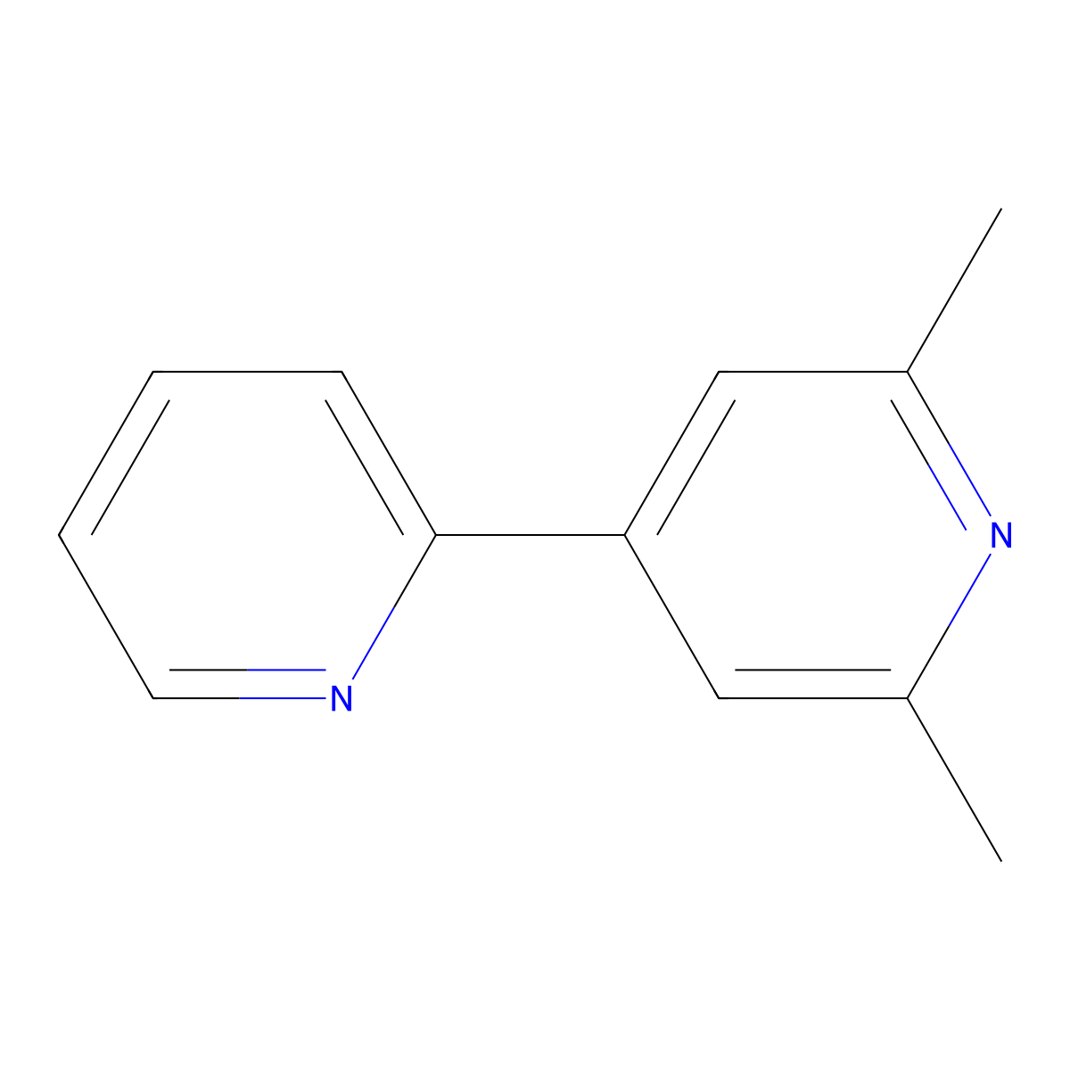 2,6-Dimethyl-4-pyridin-2-ylpyridine molecular structure, CAS 102880-81-9