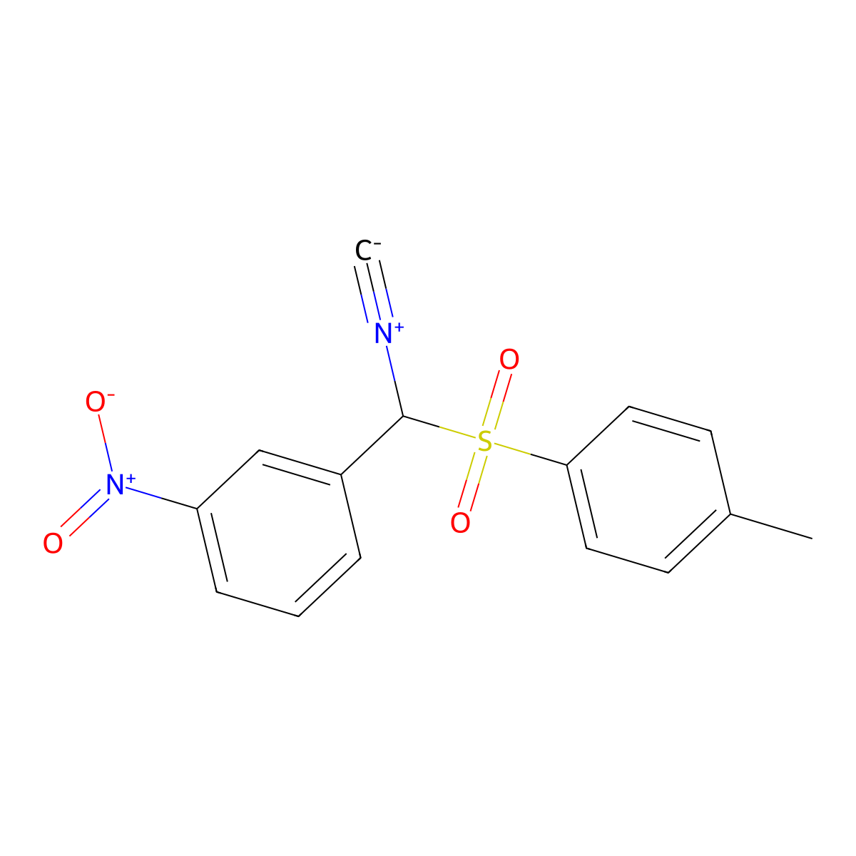 1-(Isocyano(tosyl)methyl)-3-nitrobenzene molecular structure, CAS 1029104-25-3