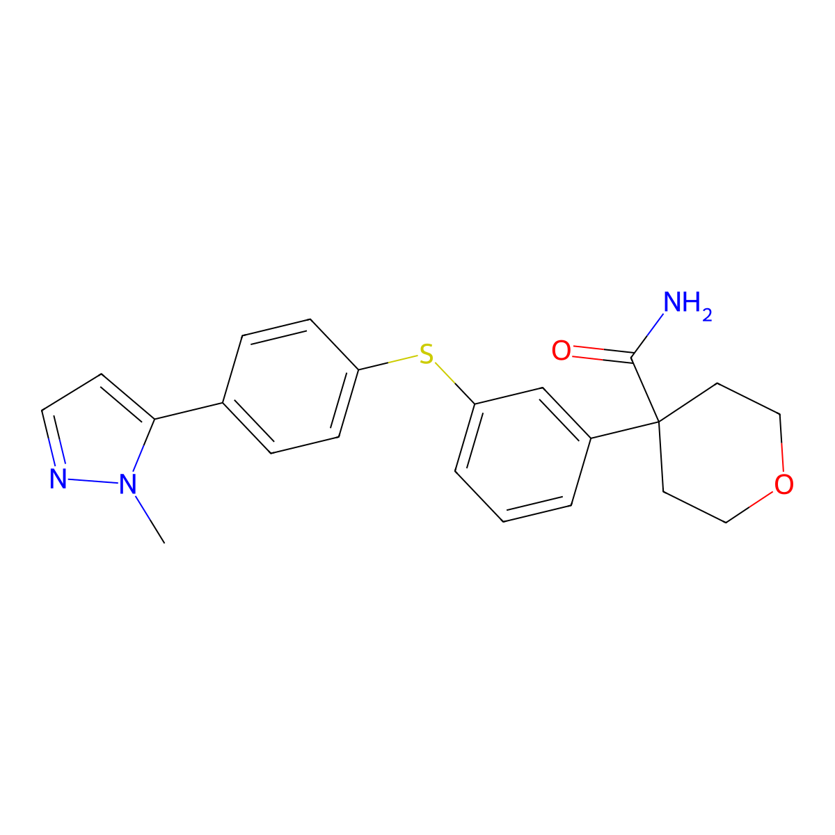 Pf-4191834 molecular structure, CAS 1029317-21-2