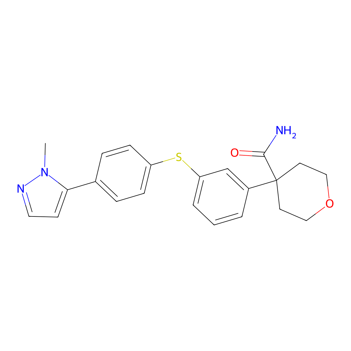 Pf-4191834 molecular structure, CAS 1029317-21-2