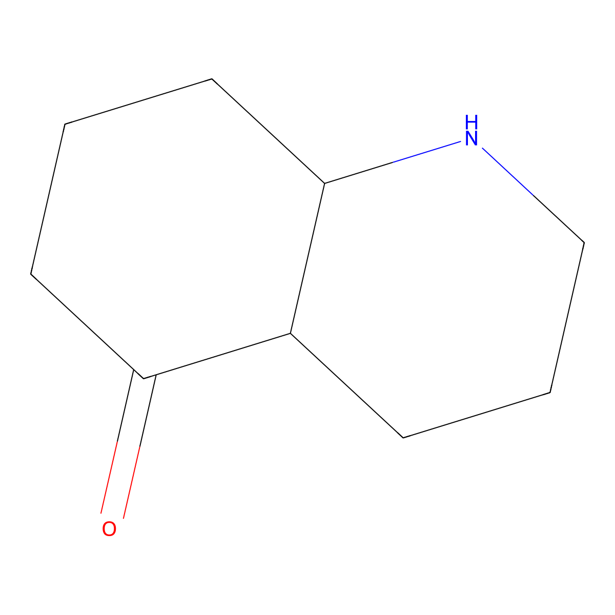 5-Oxooctahydroquinoline molecular structure, CAS 102943-42-0