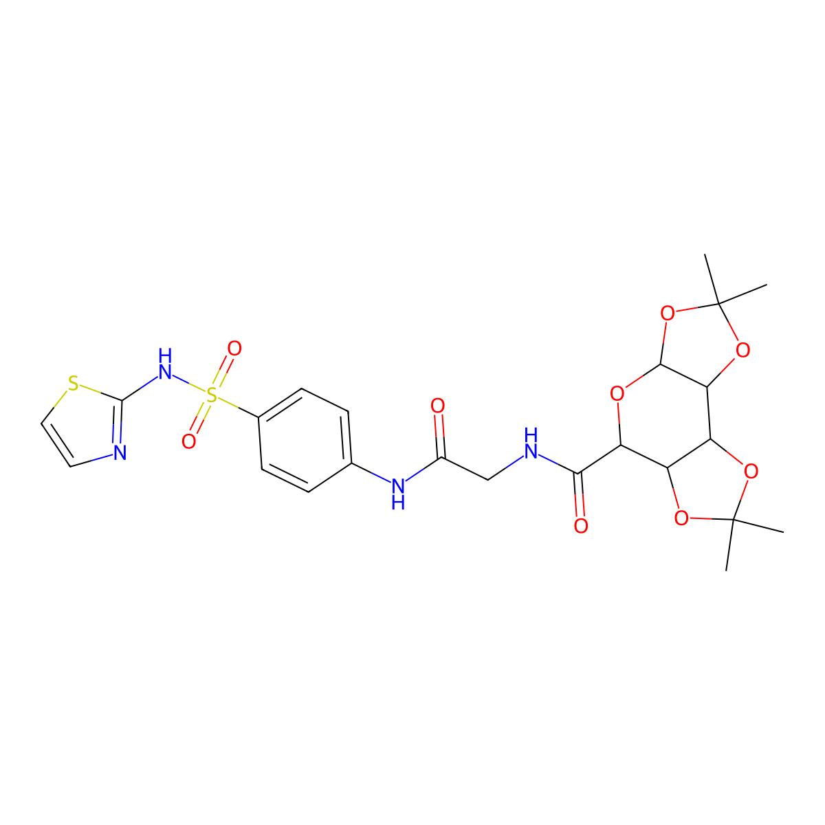 C23H28N4O9S2 molecular structure, CAS 1029693-18-2