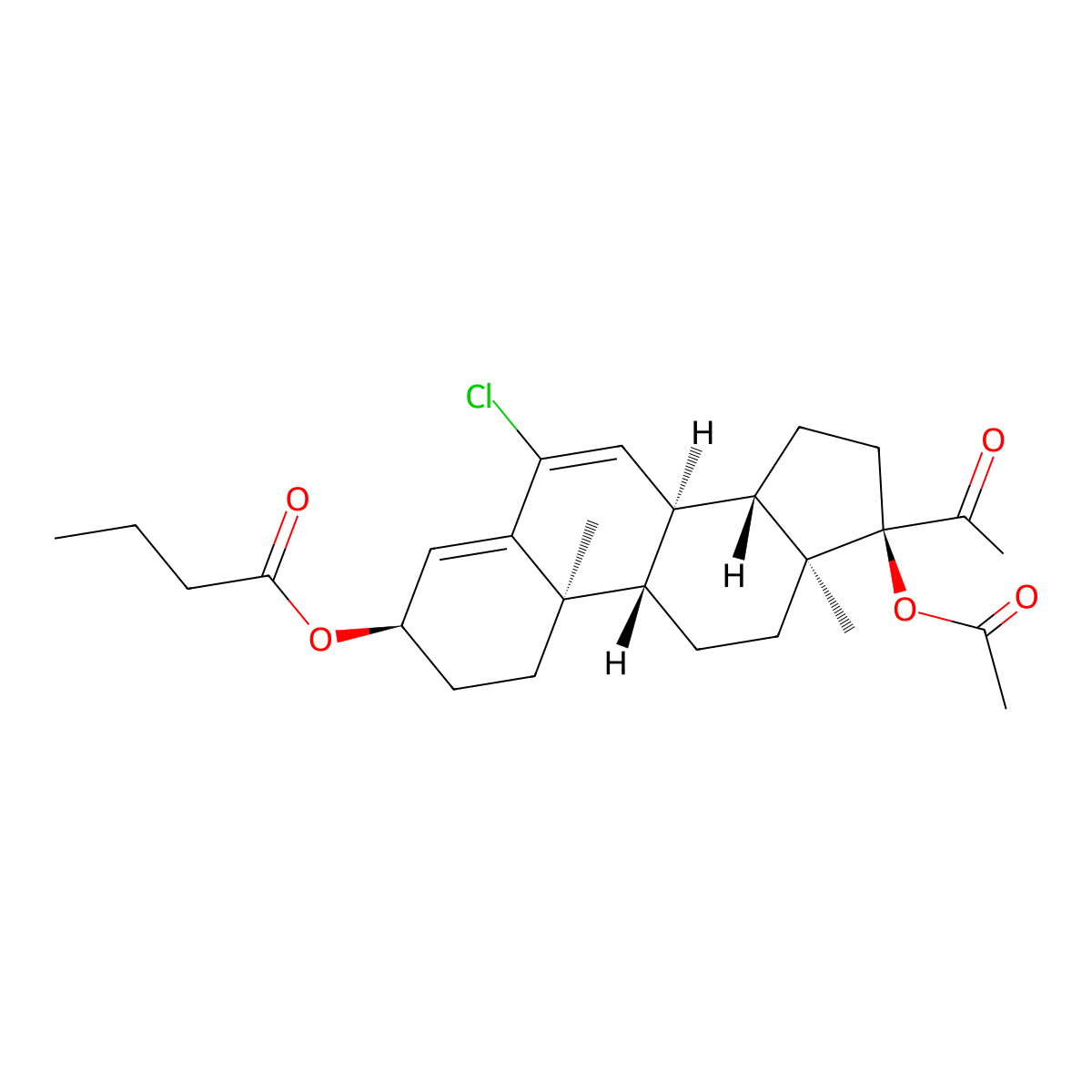 C27H37ClO5 molecular structure, CAS 1029697-02-6
