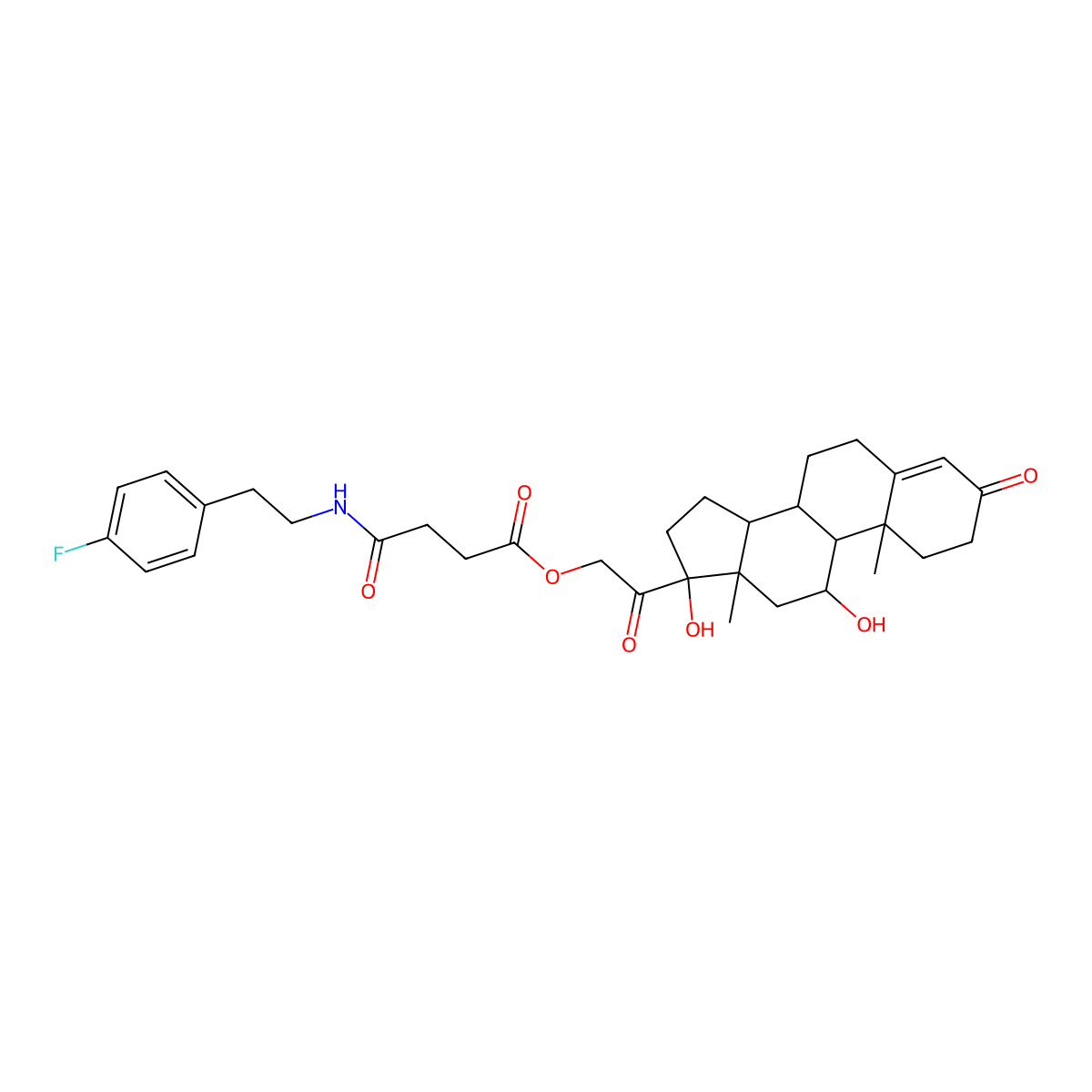 C33H42Fno7 molecular structure, CAS 1029697-16-2
