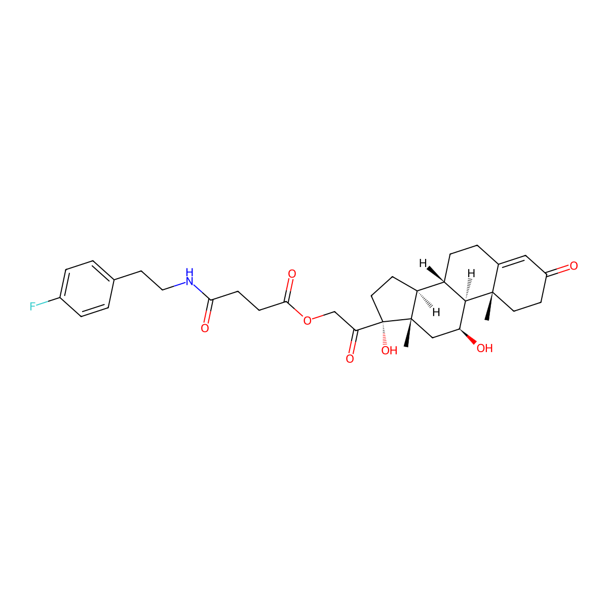 C33H42Fno7 molecular structure, CAS 1029697-16-2