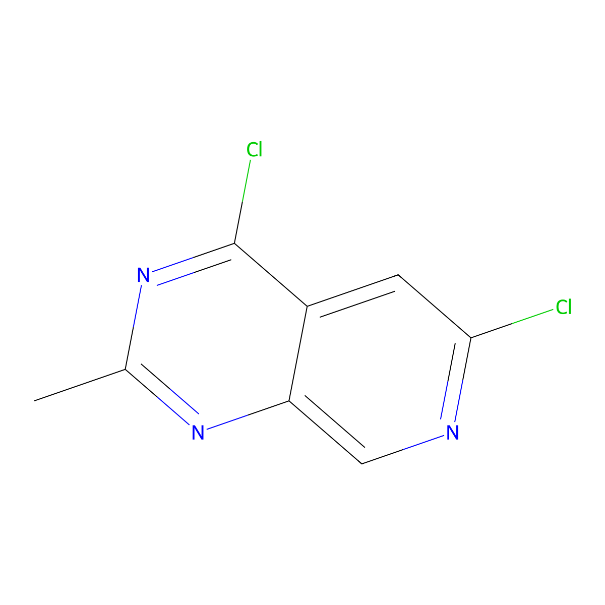 4,6-Dichloro-2-methylpyrido[3,4-d]pyrimidine molecular structure, CAS 1029720-75-9