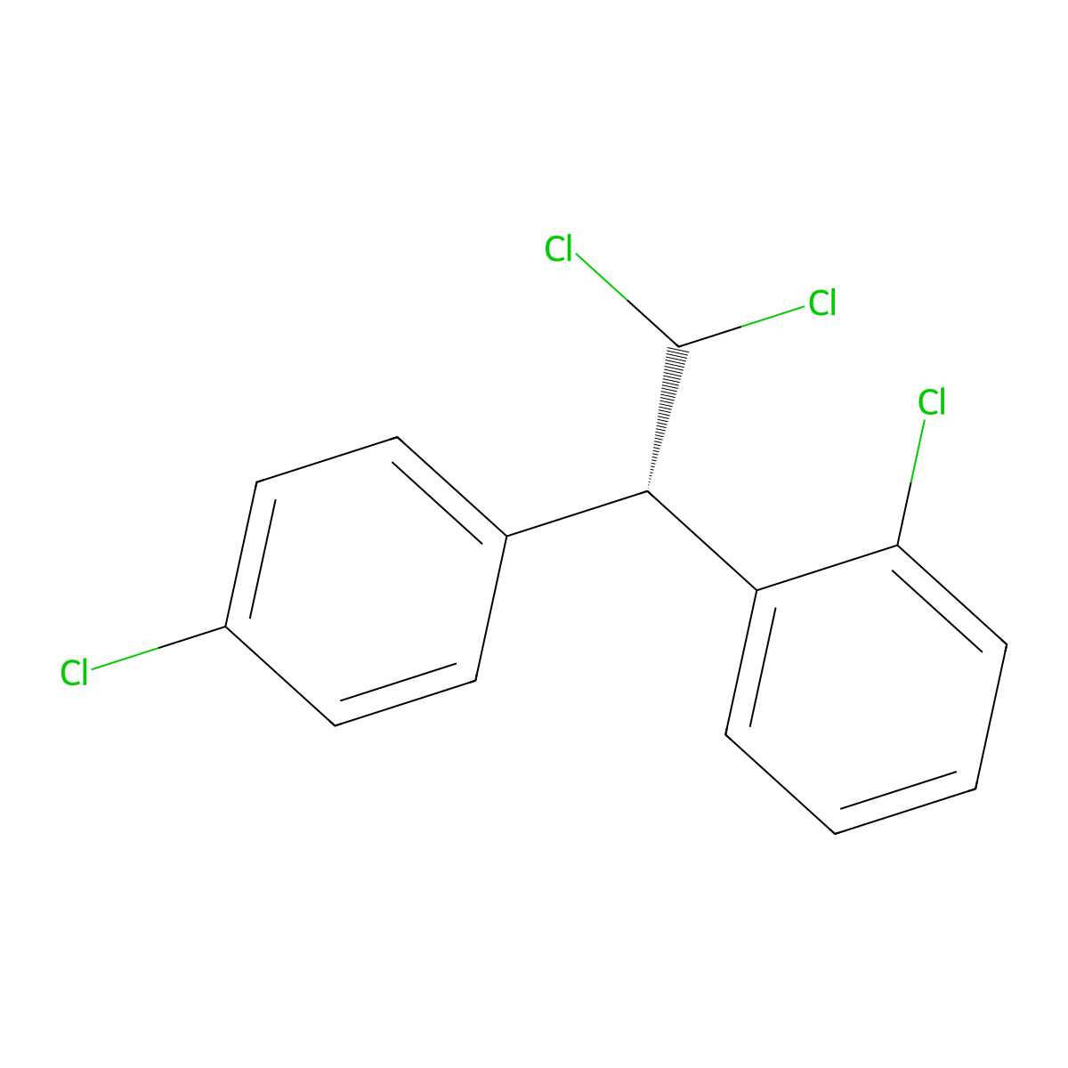 Mitotane, (S)- molecular structure, CAS 102976-58-9