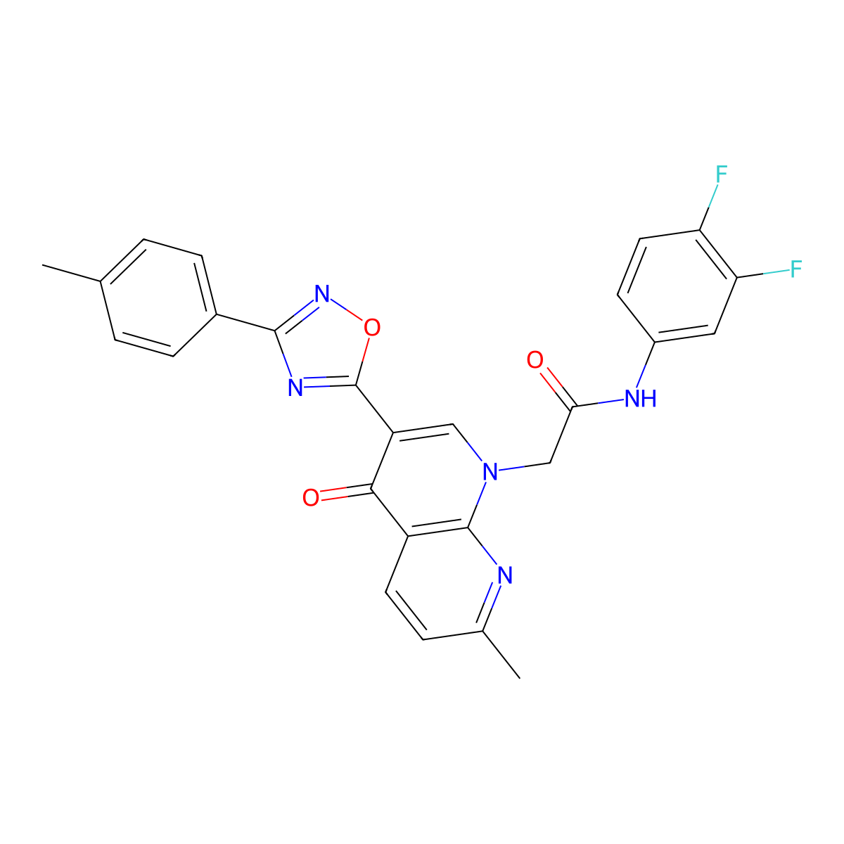 N-(4-{5-[2-(4-methoxyphenyl)ethyl]-1,2,4-oxadiazol-3-yl}phenyl)benzenesulfonamide molecular structure, CAS 1029770-52-2