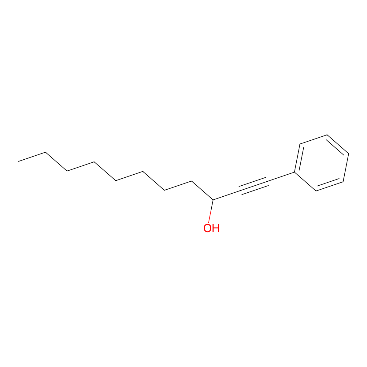 1-Undecyn-3-ol, 1-phenyl- molecular structure, CAS 102998-76-5