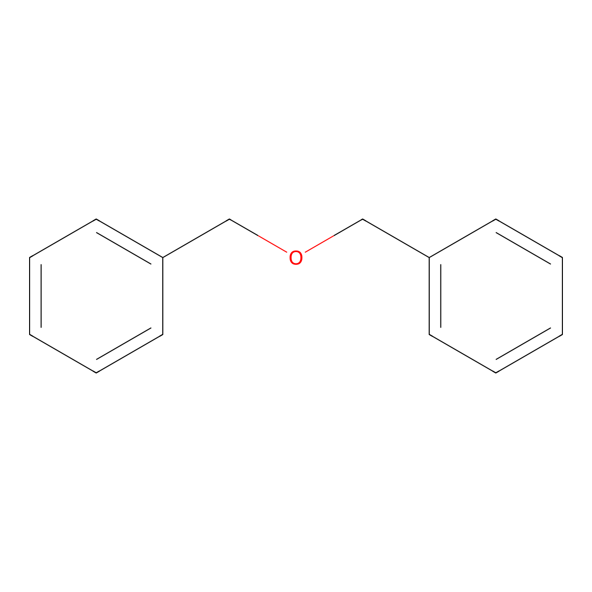 Dibenzyl ether molecular structure, CAS 103-50-4