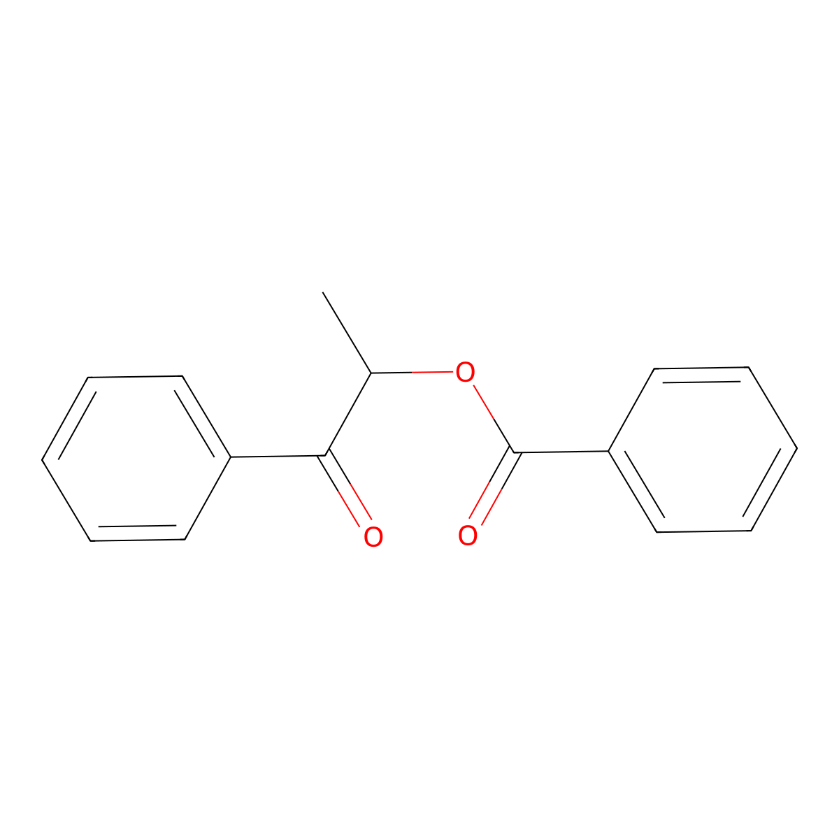 1-Oxo-1-phenylpropan-2-yl benzoate molecular structure, CAS 1030-23-5