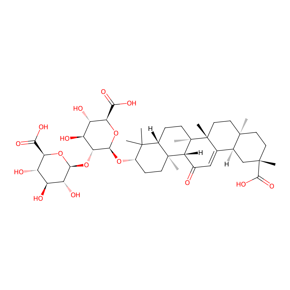 Uralsaponin A molecular structure, CAS 103000-77-7